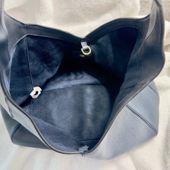 RADLEY LONDON Hillgate Place Large Open Top Shoulder bag. Ink color (dark navy) - Picture 6 of 10